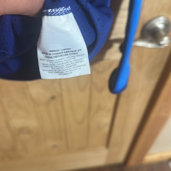 Blue Nike Dri Fit Hoodie with Swoosh Logo - Picture 4 of 4